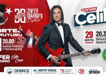 Derince Çelik konseri 29 Ağustos 2026