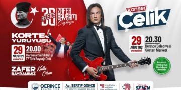 Derince Çelik konseri 29 Ağustos 2026