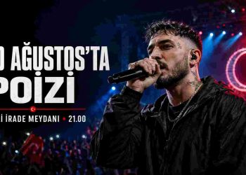 İzmit Poizi konseri 30 Ağustos Milli İrade Meydanı